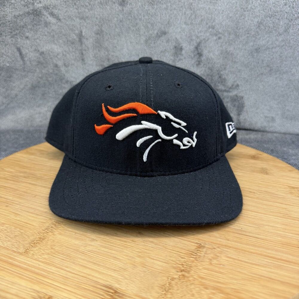 Denver Broncos Vtg Hat Cap SnapBack NFL Football Mens One Size Blue New Era 90s